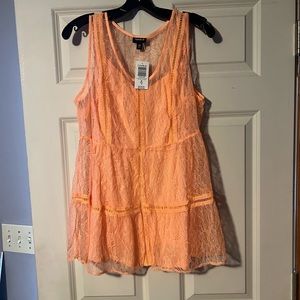 Torrid Lace overlay tank